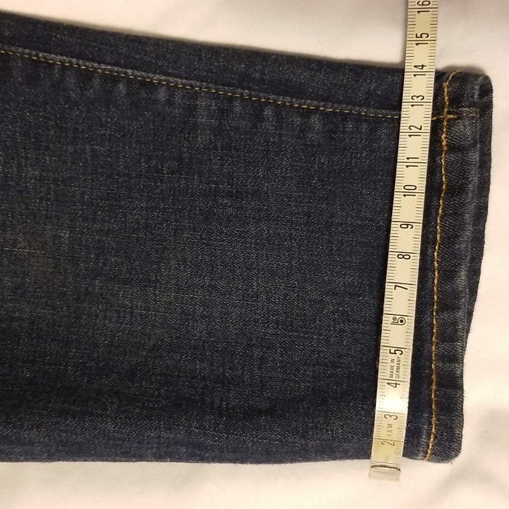 Madewell 10" High Rise Skinny Jeans Blue - Picture 12 of 15